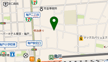 わくわく広場 亀戸北口店の地図画像