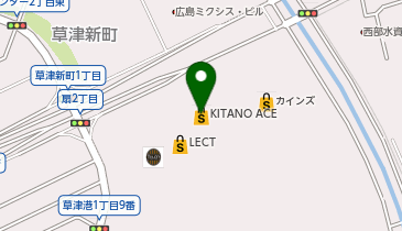 わくわく広場 レクト広島店の地図画像