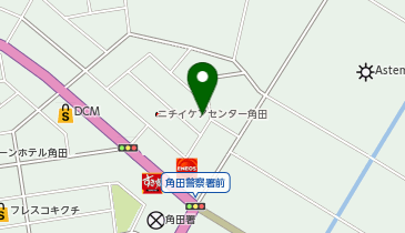 Agu hair villa(アグ ヘアー ヴィラ) 角田2号店の地図画像