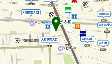 洋麺屋五右衛門 大和店の地図画像