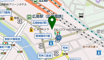 FASTNAIL(ファストネイル) 広島駅前店の地図画像