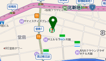 2025 大阪・関西万博オフィシャルストア ジュンク堂書店堂島アバンザ店の地図画像