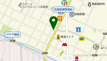 武蔵就活スクールの地図画像