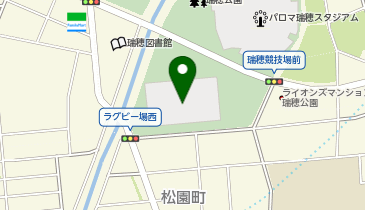 パロマ瑞穂ラグビー場の地図画像