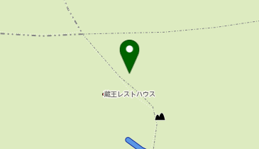 御釜展望台の地図画像