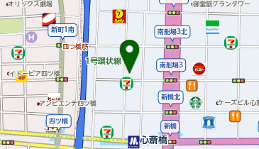 Klattermusen Osaka Minami-Semba(クレッタルムーセン大阪南船場)の地図画像