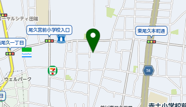 荒川区シルバー人材センターの地図画像