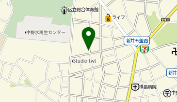 La Blanche Hermine(ラ ブランシュ エルミン)の地図画像