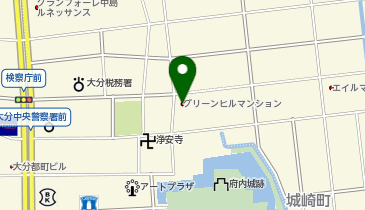 けやきの木の下での地図画像