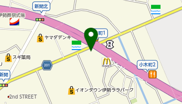 丸源ラーメン 伊勢店の地図画像