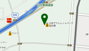 Anker Store(アンカー ストア) Outlet 仙台港の地図画像