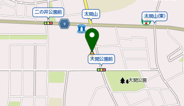 アルビス 太閤山店の地図画像