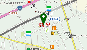 わくわく広場 仙川店の地図画像