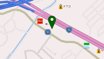 カリモク家具 北九州ショールームの地図画像