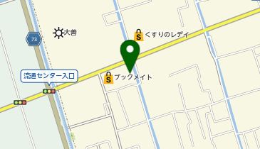 カリモク家具 岡山ショールームの地図画像