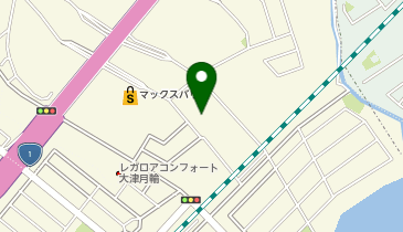 カリモク家具 大津ショールームの地図画像