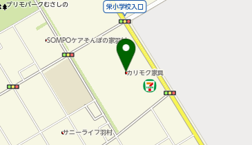 カリモク家具 多摩ショールームの地図画像