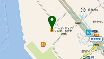 カリモク60 ららぽーと豊洲店の地図画像