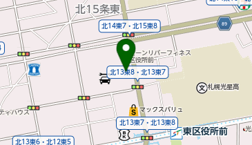 納豆のマキちゃんの地図画像