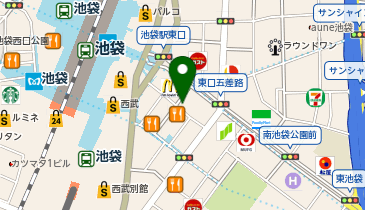 西武高速バス 池袋チケットセンターの地図画像