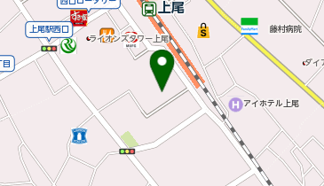おトク雑貨ライフデポ ショーサンプラザ上尾店の地図画像