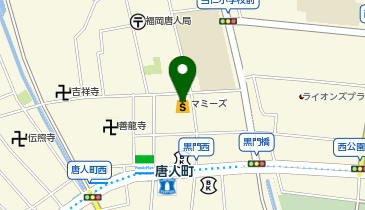 マミーズ ザ・大黒天 唐人店の地図画像