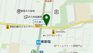 THE ASOBOARD(ザ アソボード) 新大久保店の地図画像