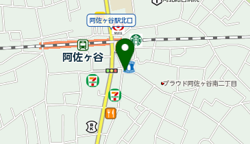 月島もんじゃ おこげ 阿佐ヶ谷の地図画像