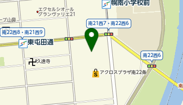 バーガーキング アクロスプラザ南22条店の地図画像