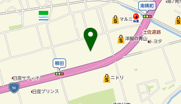 めんた・ミョンドンヤ・アニー フジグラン高知店の地図画像