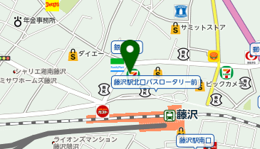 珈琲館 藤沢駅北口店の地図画像