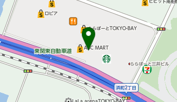 Miss pretty woman(ミス プリティー ウーマン) ららぽーとTOKYO-BAY店の地図画像