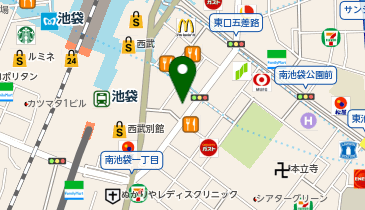 鈴の音 池袋店の地図画像