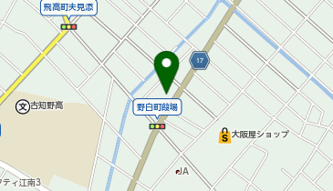 ラー麺ずんどう屋 江南店の地図画像