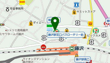 珈琲館 藤沢駅北口店の地図画像