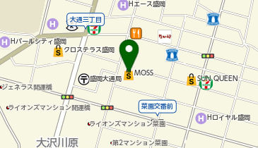 【11/1オープン】駿河屋 盛岡MOSSビル店の地図画像