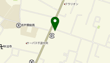 さかい珈琲 水戸千波店の地図画像