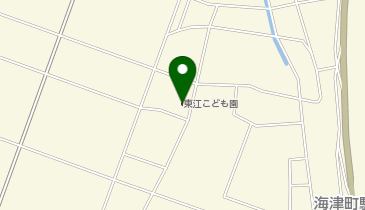 東江こども園の地図画像