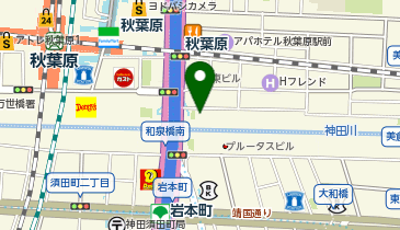ドラムステーションAKIHABARAの地図画像