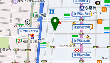 プレミアムギターズの地図画像