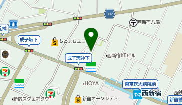 スパイラルモード 西新宿スタジオの地図画像