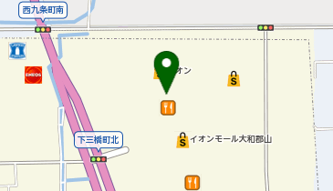 【11/14オープン】錦わらい イオンモール大和郡山店の地図画像