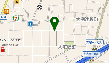 らーめん歩の地図画像