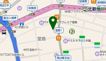 メルコビルエンジニアリング株式会社 大阪支社の地図画像