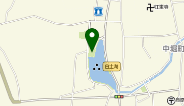 白土湖緑道公園の地図画像