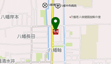すき家 八幡軸店の地図画像