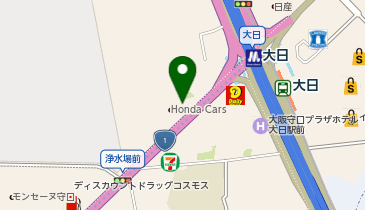 バイクハウスオービットの地図画像