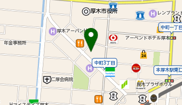 グリルバル 炭火焼きビストロ 本厚木店の地図画像