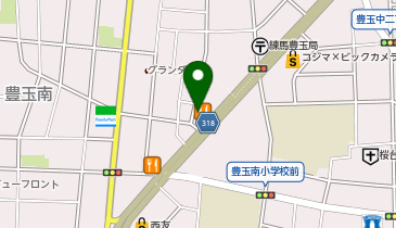 ゴッドカツ 環状7号線豊玉南本店の地図画像