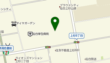 杉養蜂園 イオンモール仙台上杉店の地図画像